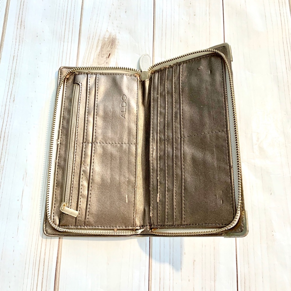 ALDO - Ivory Eyelets Wallet !! - Picture 3 of 3